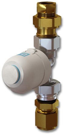 LK Systems Mini Termostatventilsats G15 x 16 mm, Värme