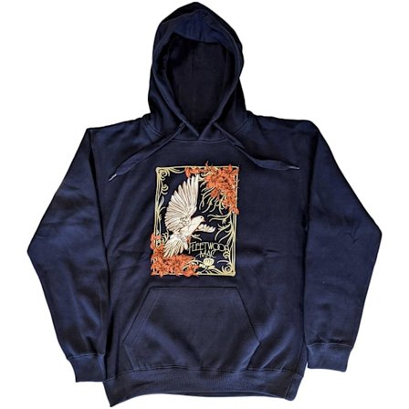 Fleetwood Mac Unisex Dove Hoodie XXL Marinblå