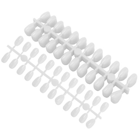 240 st Rund Falska Naglar Spetsar Färgkarta Polish Gel Display Övningspalett Manikyr Verktyg 01#