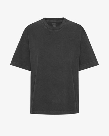 Oversized Organic T-Shirt - Faded Black - Female - L