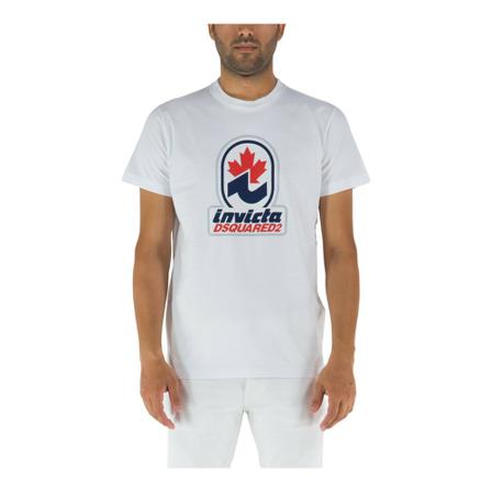 Dsquared2 T-Shirts Hvid, Herre, Størrelse: L
