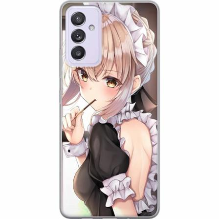 Samsung Galaxy A82 5g Genomskinligt Skal Anime Girl Cute