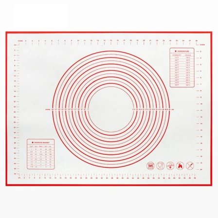 Elting Deig Matte Silikon Bakematte Pizza Kake Deig Kjøkken Matlaging Grill Gadgets Baketøy