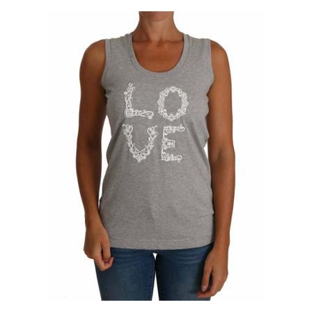 Dolce & Gabbana Sleeveless Tops Grå, Dame