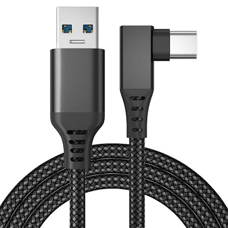 5M Data Line Laddningskabel för Oculus Quest 2 Pico 4 PS5 Tillbehör PC USB 3.2 Typ C Laddare Link Kabel
