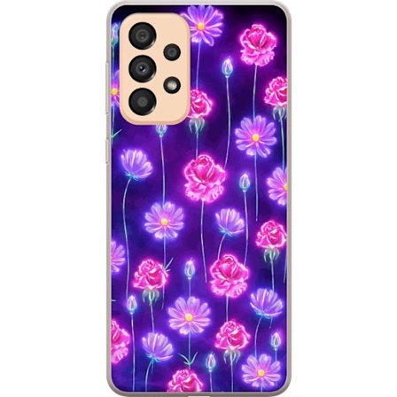 Yhteensopiva Puhelinkuori Samsung Galaxy A33 5G Bloom Reverie Electric Petals