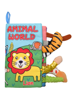 Happy Baby Tails Book Babyleksaker Unisex ONESIZE