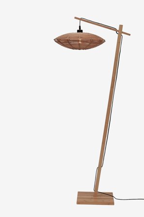 Good&Mojo - Lattiavalaisin Tanami K150 cm - Luonnonväri - Lattiavalaisimet - - Homeroom