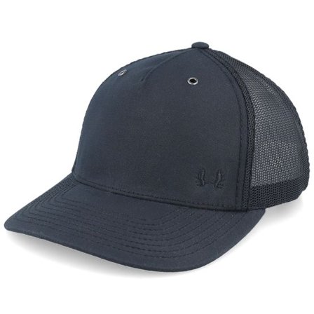 Hunter - Svart trucker Keps - Tiny Moose Antlers 112wh Hawthorne Solid Black A-Frame Trucker @ Hatstore