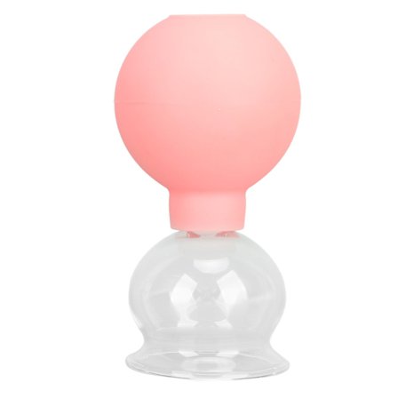 Glass Silikon Kopping Kopp Vakuumsug Massasje Terapi for Ansikt Hud Skjønnhetsverktøy Modell 3