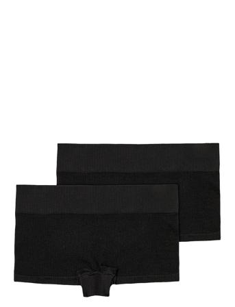 Nlfkailey Rib Hipster 2Pack Noos Night & Underwear Underwear Underpants Black LMTD