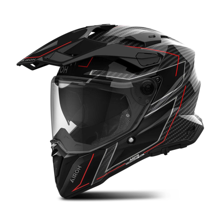 Airoh Commander 2 Adventure Helmet Carbon Stylish S