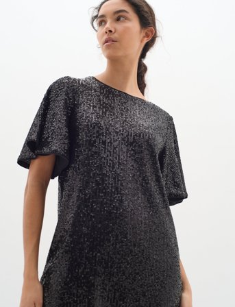 InWear Barbaraiw Short Dress - Black - XXS