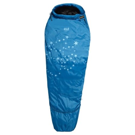 Jack Wolfskin Grow Up Star Children synthetic sleeping bags Blue LEFT
