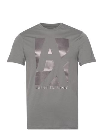 T-Shirt T-shirts Short-sleeved Blå Armani Exchange