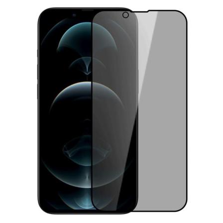 [1-pack] Privacy Härdat Glas Iphone 13 Mini Skärmskydd - Svart Svart