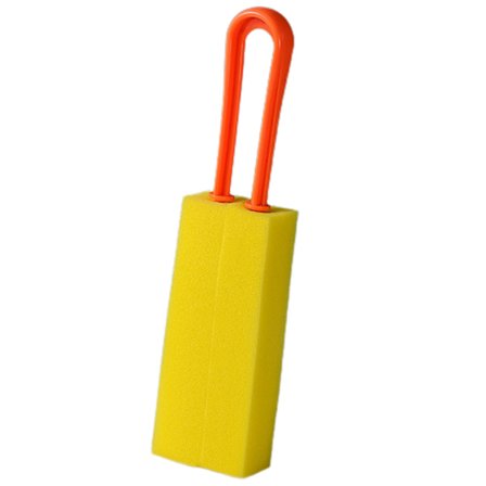 Högdensitetssvampkoppsborste med långt skaft Återanvändbar vattenflaskaborste