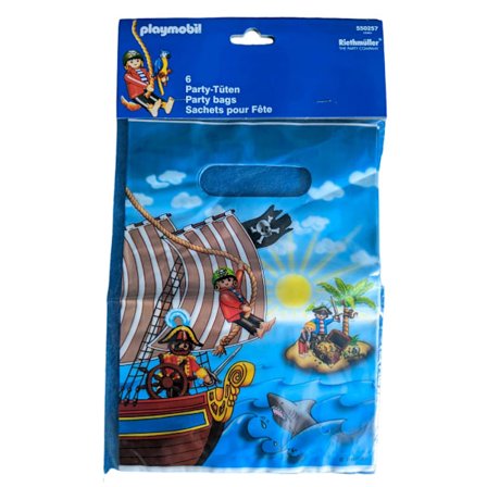 Playmobil Piratfestpåsar (6-pack) One Size Blå/Flerfärgad