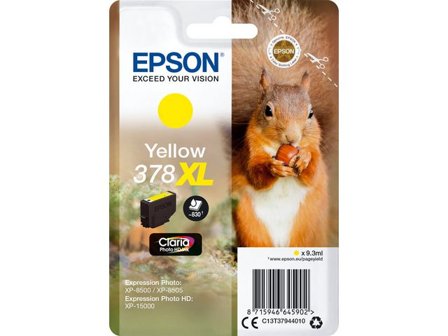 Epson Bläckpatron T3788 XL Gul - Lyreco - Toner och bläck > Bläckpatroner > Bläckpatroner Epson