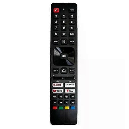 SHW RMC 0137N Sharp Aquos Smart Android TV -kaukosäädin T-C32FH2KF2AB [DB]