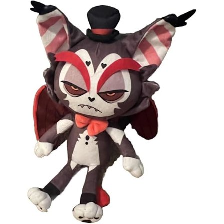 2024 Hazbin Hotel Plussj, 11" Husk Plussjdyr for TV-fans Gave, Myk Stoppet