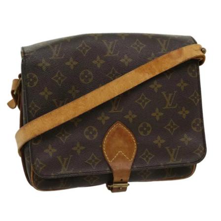 Louis Vuitton Vintage Pre-owned Canvas louis-vuitton-Väska brun, Dam Vintage Väskor, Dam, Storlek: ONE SIZE