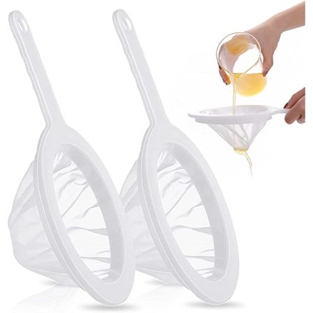 2 stk. Nylon liten fin sil, tesil for kjøkken Ultra