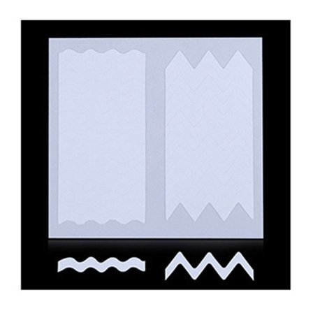 50 st franska nagelklistermärke Nagelförstärkning STYLE-10 STYLE-10