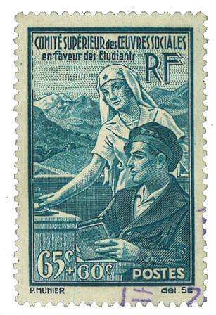 Frankrig 1938 - YT 417 - Stemplet