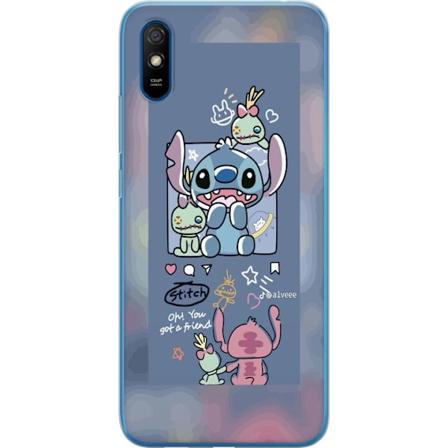 Xiaomi Redmi 9AT Gennemsigtig cover Stitch Venner
