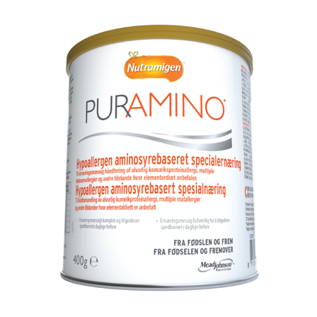 Nutramigen Puramino hypoallergen spesialnæring, 400 g