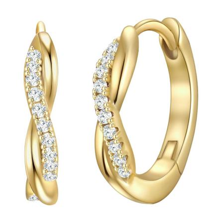 Rafaela Donata Earrings Gul, Dame Øreringe, Størrelse: ONE Size
