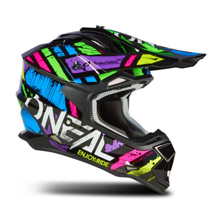 Casco de Cross O'Neal 2SRS GLITCH V.23