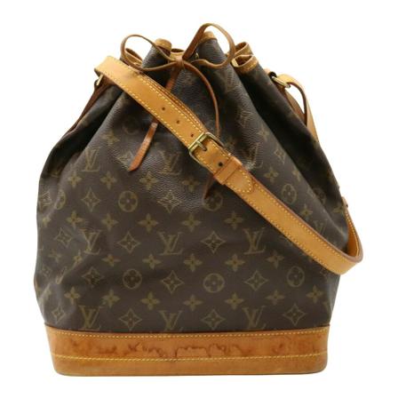 Louis Vuitton Vintage, Pre-owned Noe Monogram Bag Bruin, Dames, Maat:ONE Size,Canvas