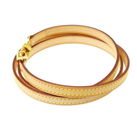 Louis Vuitton Vintage Pre-owned Läder skrp beige, Dam Vintage Accessoarer, Dam, Storlek: ONE SIZE