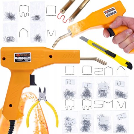 Muovihitsauslaite Sarja 1000 Niitillä – 50 W | 750°C | Ergonominen | Autolle, Kotiin, DIY