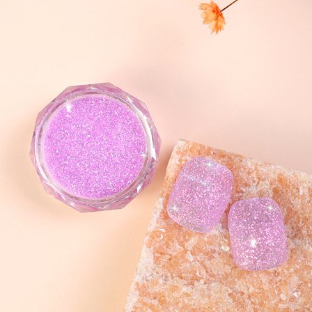 Nail Powder Candy Color Broken Diamond Powder Glitter Paljetter