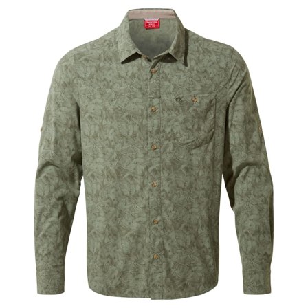 Craghoppers Nosilife Kai Longsleeve Men ́s Shirt Men long-sleeved shirts Green S