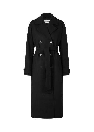 Modström Shaymd Coat Kappor Dam Svart S