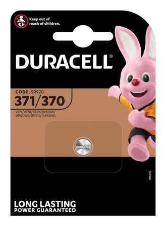 Duracell Watch 371/370 batteri x SR69 - sølvoksid