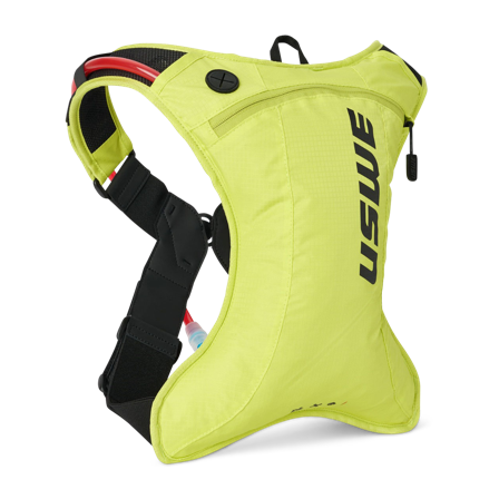Sistema de hidratación MX USWE Outlander Moto 2L Amarillo Crazy