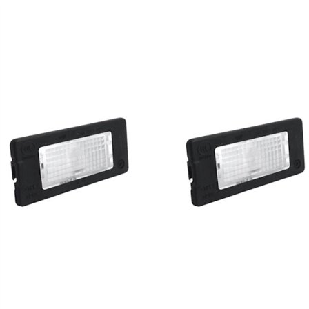 2X Halogen-nummerplåtsbelysning för B6 B7 MK6 Golf Plus Seat 5N0943021