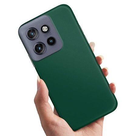 Motorola Edge 50 Neo - Deksel/Mobildeksel Mørkegrønn