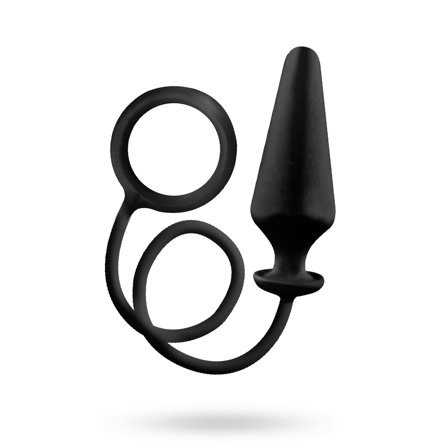 Be Legendary: A.K.A Sergant Stiffy Silicon Cockring & Butt plug - Sexleker Vuxen: Vibrator, dildo & massajestaver