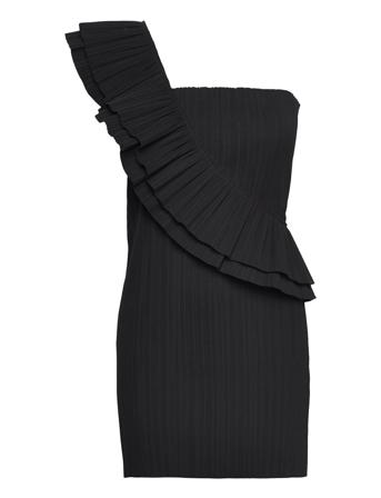 Paper Pleat Boxberg Dress Dresses Party Dresses Sort Mads Nørgaard
