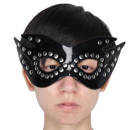 Moderigtig Party Cosplay Kostume Tilbehør Maske Karneval Fancy Dress Øjenmaske Sort Gennemsnitlig Størrelse