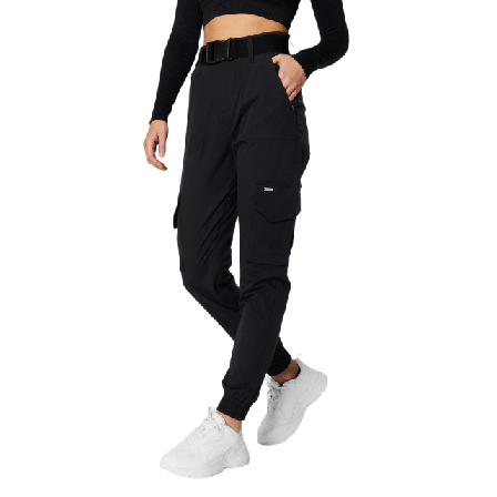 aim'n Black Cargo Pants Underdelar Dam Svart M