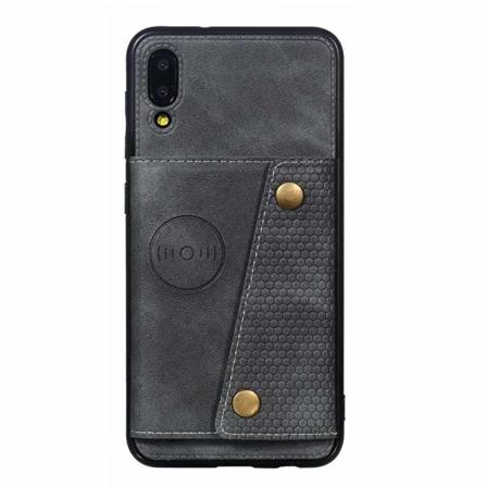 Samsung Galaxy A10 - Beskyttelsescover med kortholder Grå