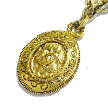 Chanel Vintage - Vintage Smycken - Gul - Dam - Storlek: One Size, Dam, Storlek: ONE SIZE