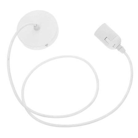 Taklampa i plast E27 Sockel Lampfäste Ersättning